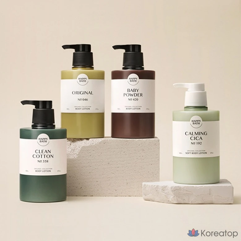Лосьон для тела Happy Bath Original Collection с ароматом «Чистый хлопок», 500 г, 1 шт.