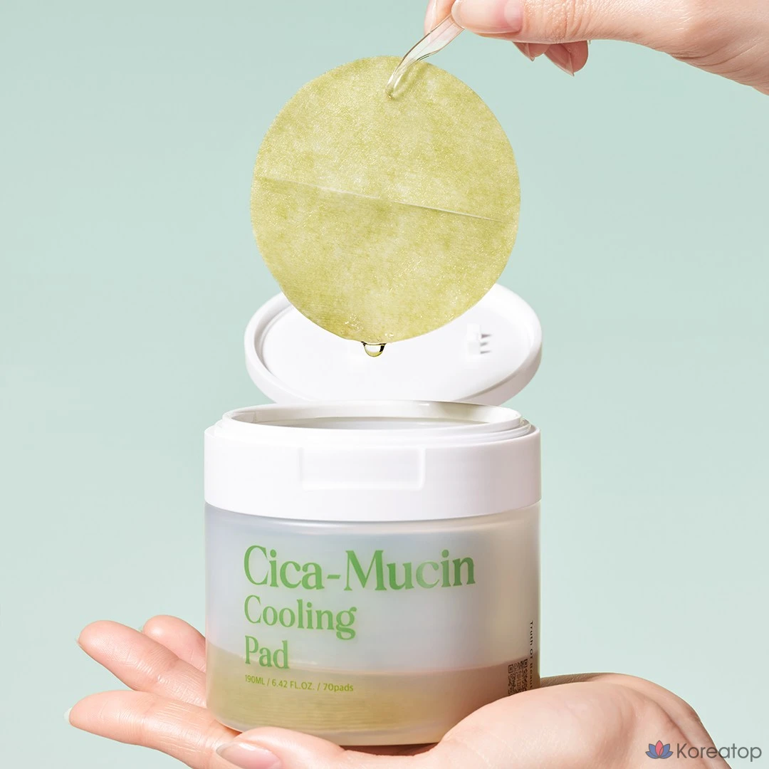 Пэды Truth of Beauty Cica-Mucin Soothing, 70 шт.