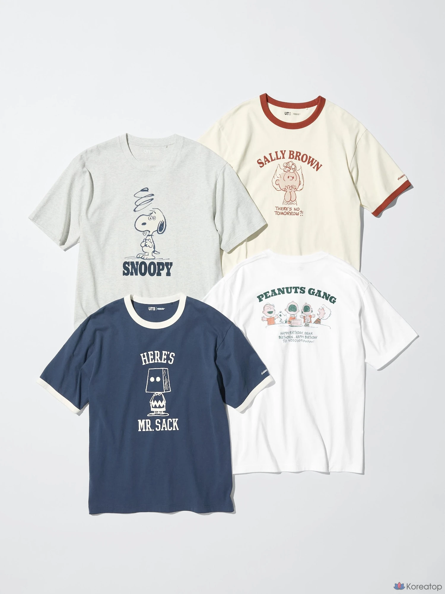 Футболка Uniqlo PEANUTS UT A Ringer