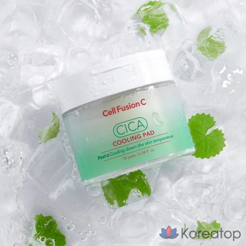 Охлаждающие пэды Cell Fusion C Post Alpha Cica 70 шт.