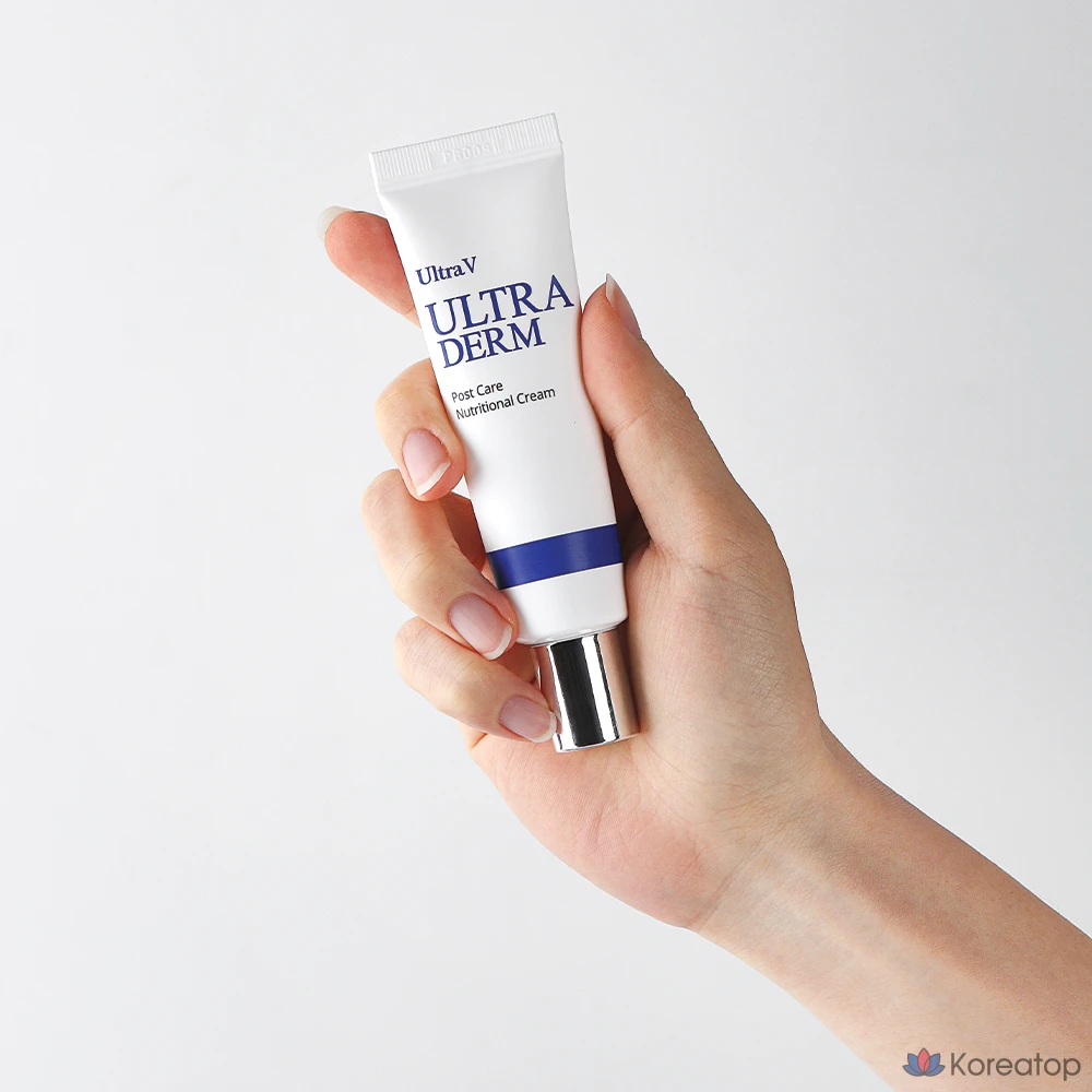 Крем Ultra Derm Cica 30 мл дерматологический крем для ухода после процедуры с EGF + набор из 2 успокаивающих масок, 1 комплект