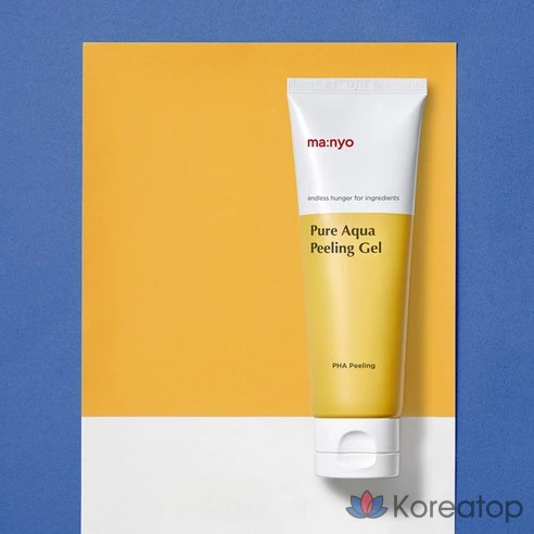 Пилинг-гель с PHA-кислотой для сияния кожи Manyo Pure Aqua Peeling Gel, 120 мл