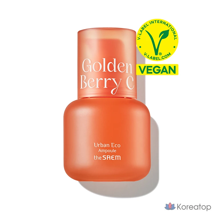 Мягкая отбеливающая ампула без раздражения The Saem Urban Eco Golden Berry C Ампула, 50 мл, 1 шт.