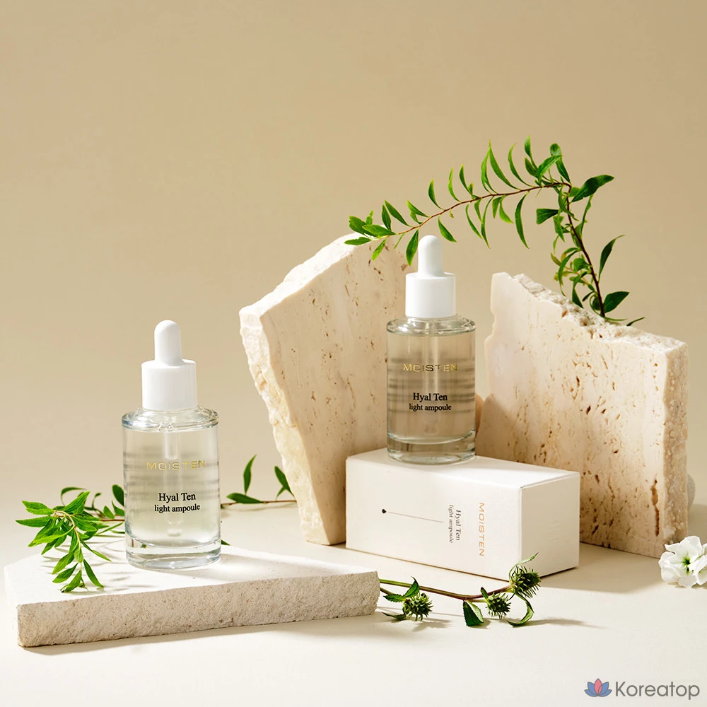 Ампульная сыворотка 9wishes Moisten Low Molecular Hyaluronic Acid Hyalten Light Ampoule, 50 мл, 1 шт.