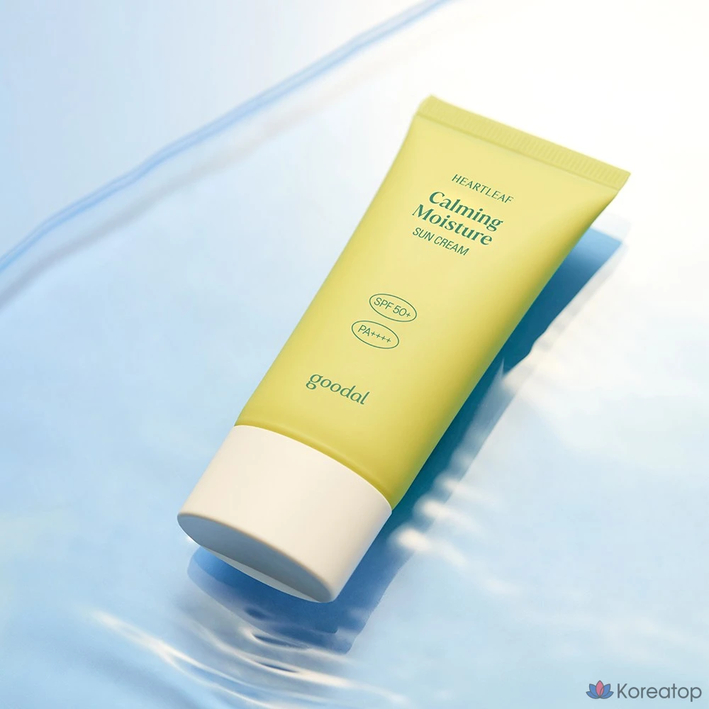 Успокаивающий увлажняющий солнцезащитный крем Goodal Clear Eoseongcho, 50 мл, 3 шт.
