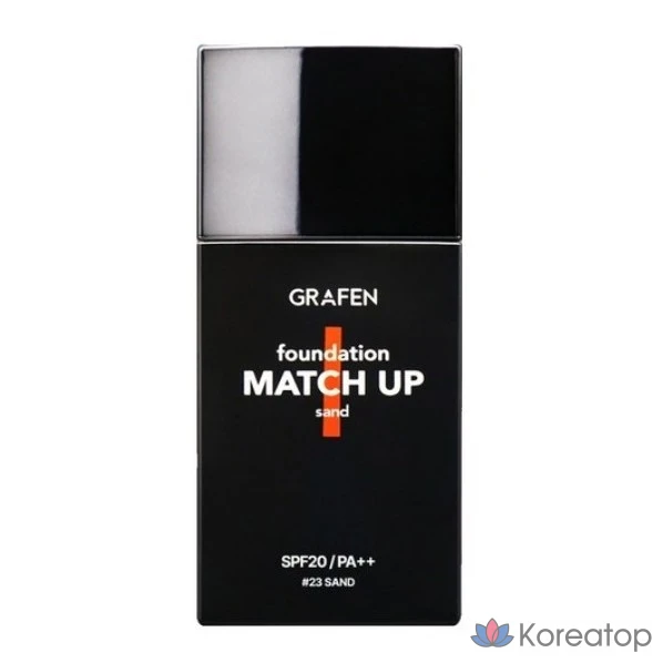 Тональный крем GRAFEN Match Up Foundation, 40 мл, 23 оттенка "песочный", 1 шт.