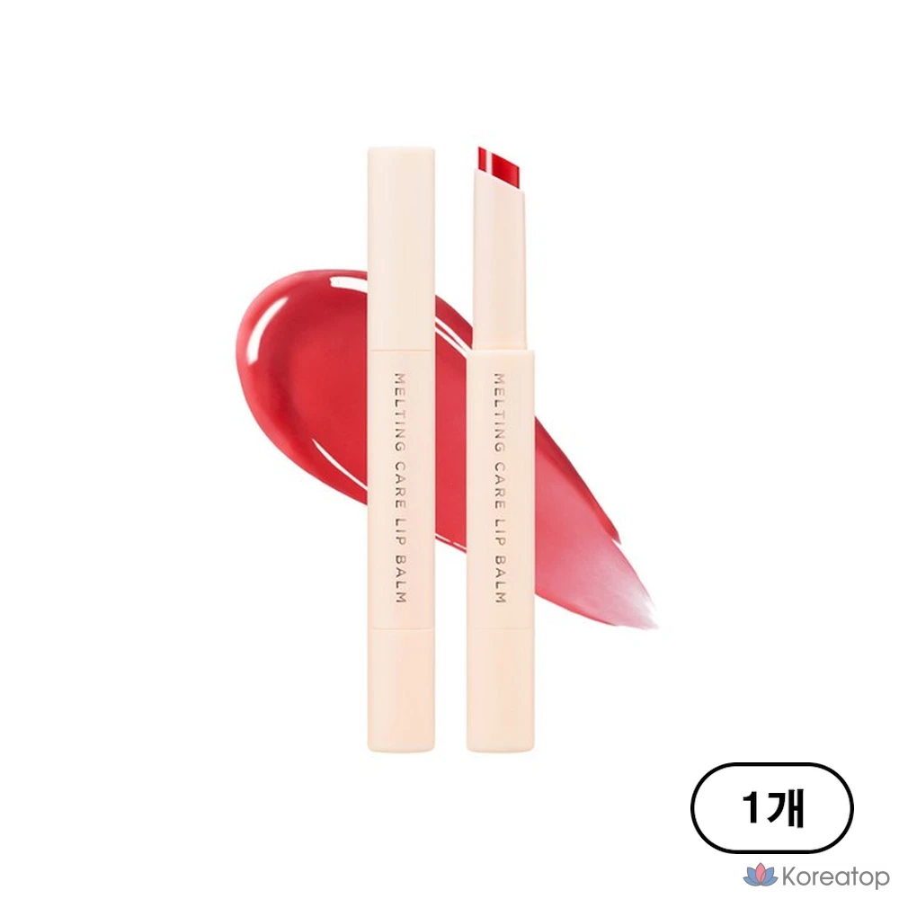 Бальзам для губ CHOSUNGAH Beauty Melting Care, № 01, красный, 1,8 г, 1 шт.