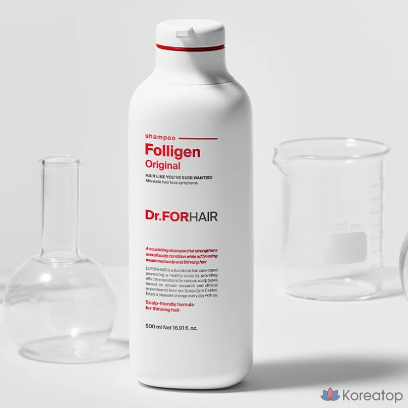 Шампунь Dr. For Hair Foligen, 500 мл, 1 флакон., фото 2