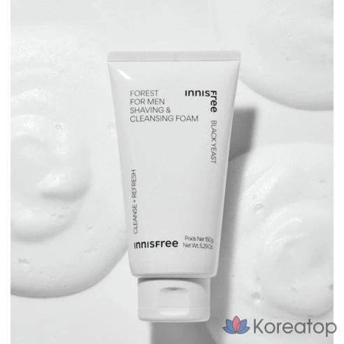 Пена для бритья и очищения Innisfree Forest