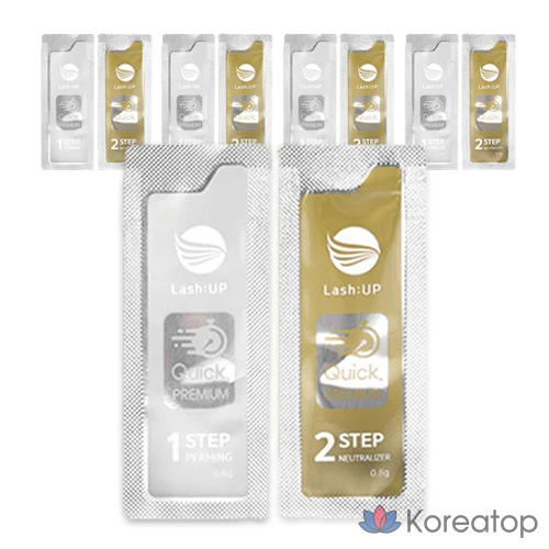 Lash:Up, шаги 1 и 2, разные цвета, 5 комплектов.