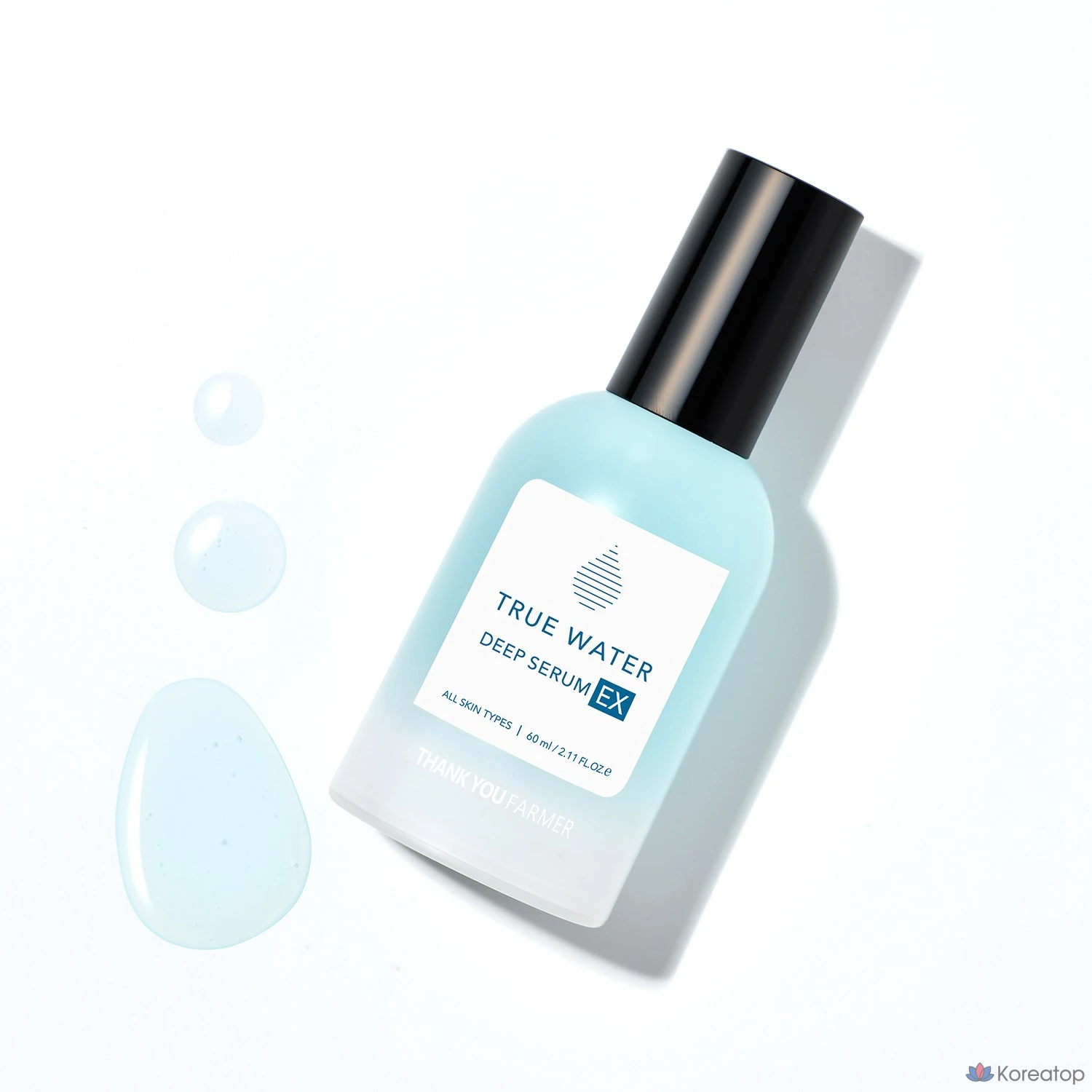 Сыворотка для глубокого увлажнения кожи Thank You Farmer True Water Deep Serum EX, 60 мл, 1 шт.