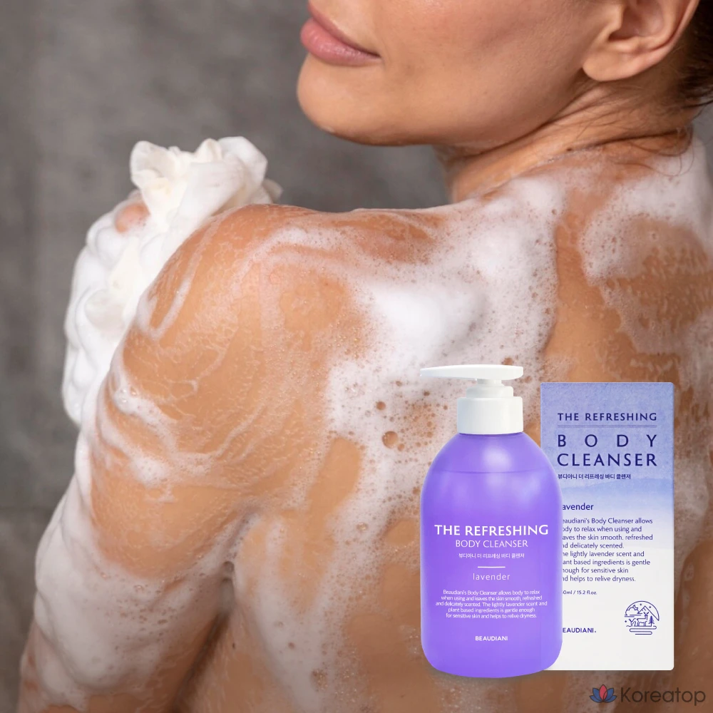 Освежающее травяное средство для умывания Beaudiani, 1 шт., 450 мл