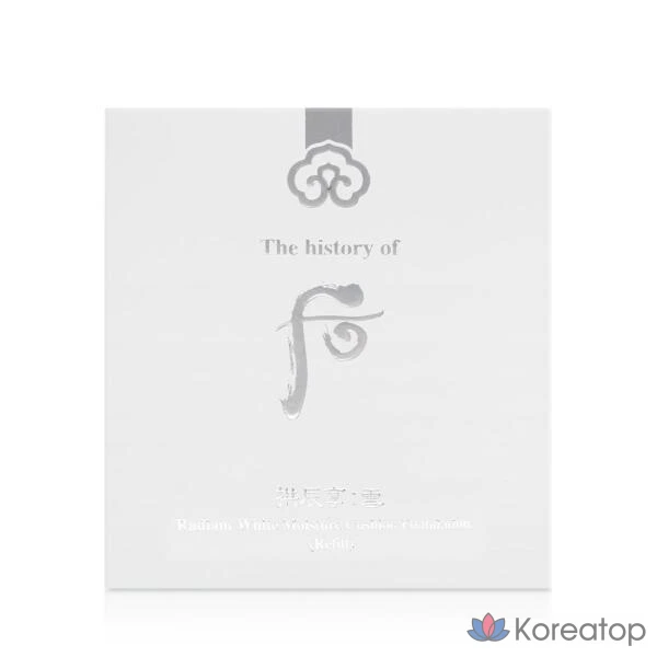 The Whoo Gongjinhyang Seol Осветляющий увлажняющий тональный крем-кушон (сменный блок), № 23, 1 шт., фото 4