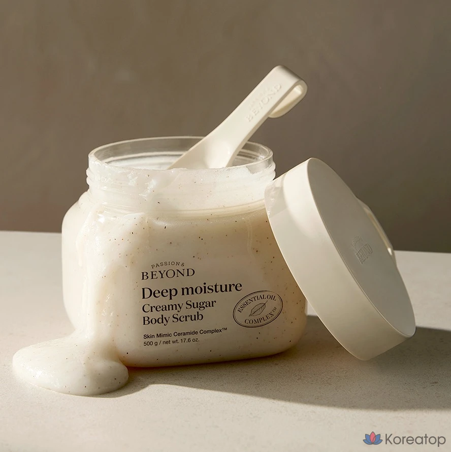 Кремовый сахарный скраб для тела BEYOND Deep Moisture, 500 г, 1 шт., фото 3