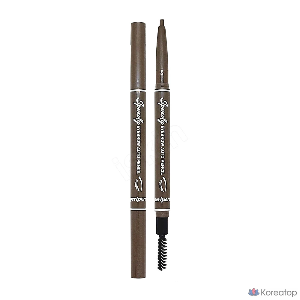 Карандаш для бровей Peripera Speedy Eyebrow Auto Pencil, оттенок 004 Mocha Top, 1 шт.