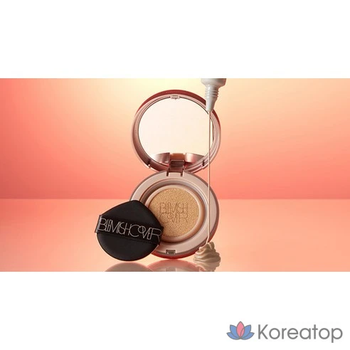 Тональный крем-кушон Hanskin Semi-Matte Blemish Cover Conceal