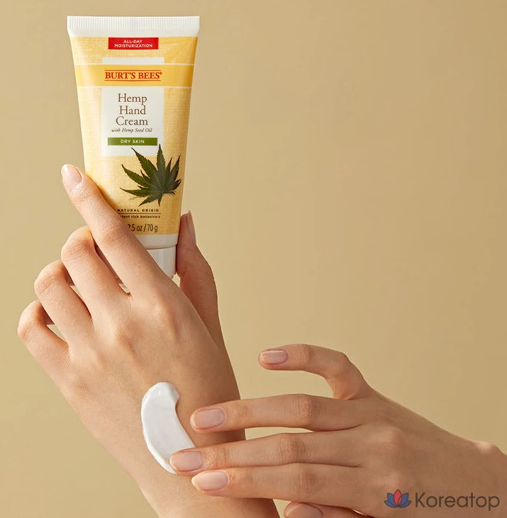 Крем для рук Burt's Bees с конопляным маслом, 70 г, 1 шт.