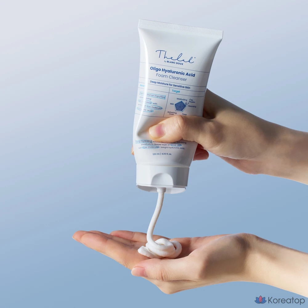 Пенка для умывания с гиалуроновой кислотой THE LAB by blanc doux Oligo, 120 мл, 1 шт.