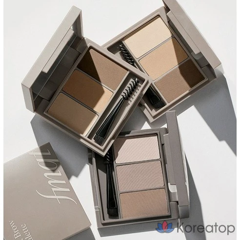 Палитра для бровей The Face Shop Ink, оттенок 02 Пепельно-серый