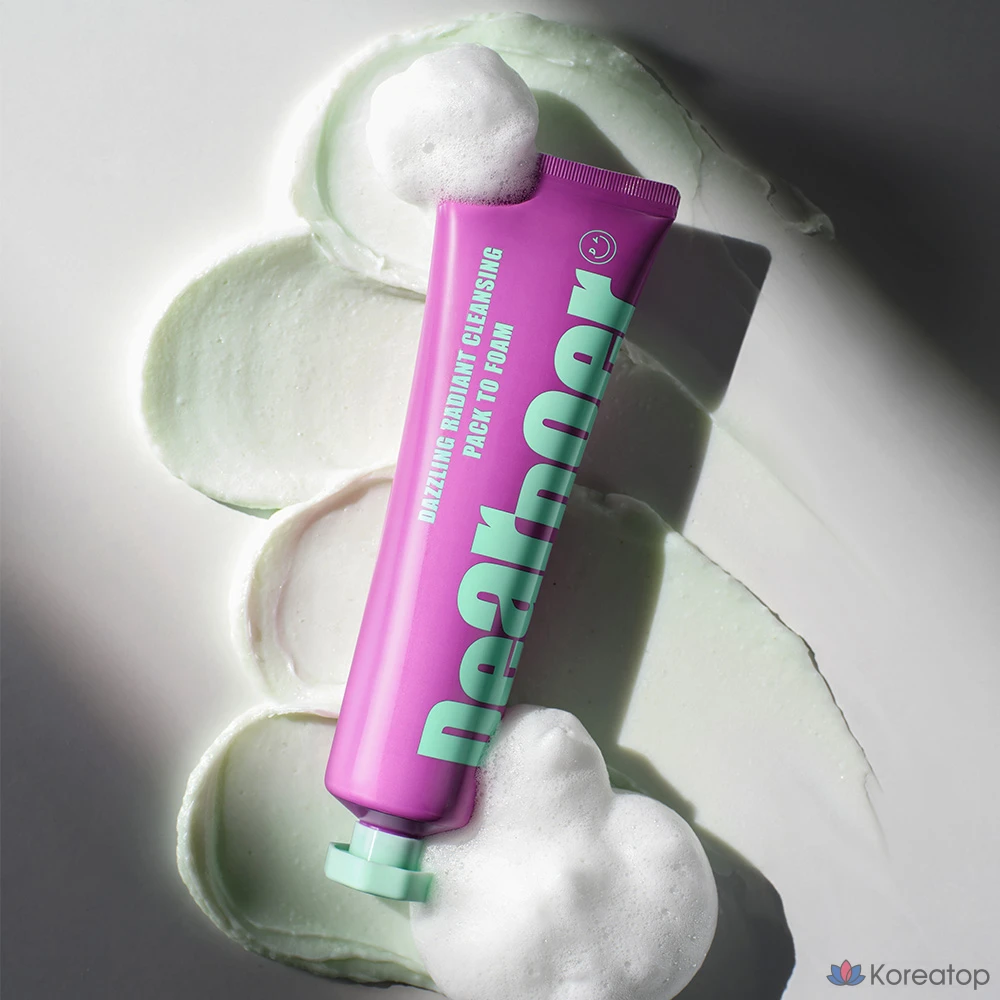 Очищающая пенка для лица Dear Doer Vegan Dazzling Radiant Packtofoam, 1 шт., 100 мл