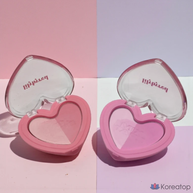 Румяна-хайлайтер Lilybyred Love Beam Cheek Duo, оттенок 01 Funky Beam, 4 г, 1 шт., фото 2