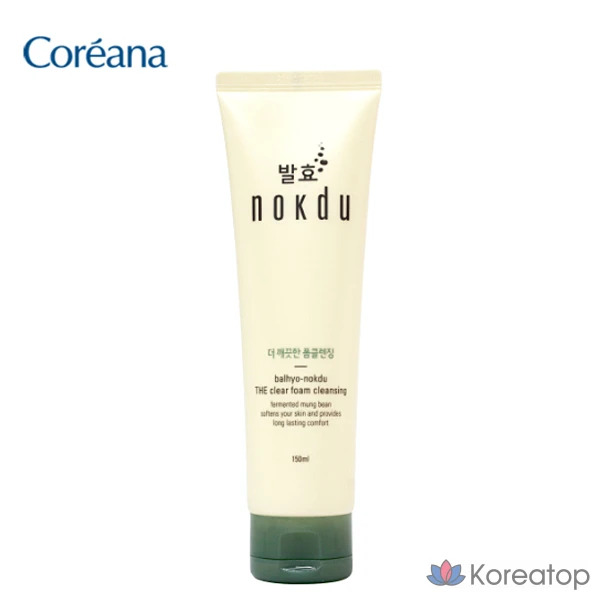Пенка для умывания Coreana Fermented Green Bean Foam Cleansing, 150 мл, 1 шт.