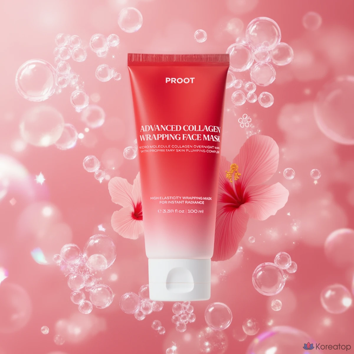 Коллагеновая маска, набор коллагеновых масок, обертывающий набор коллагена, обертывающий набор коллагена для сияния кожи, набор низкомолекулярного коллагена, набор низкомолекулярных коллагеновых масок, обертывающая маска с низкомолекулярным коллагеном, ночная обертывающая маска с коллагеном, 1 упаковка