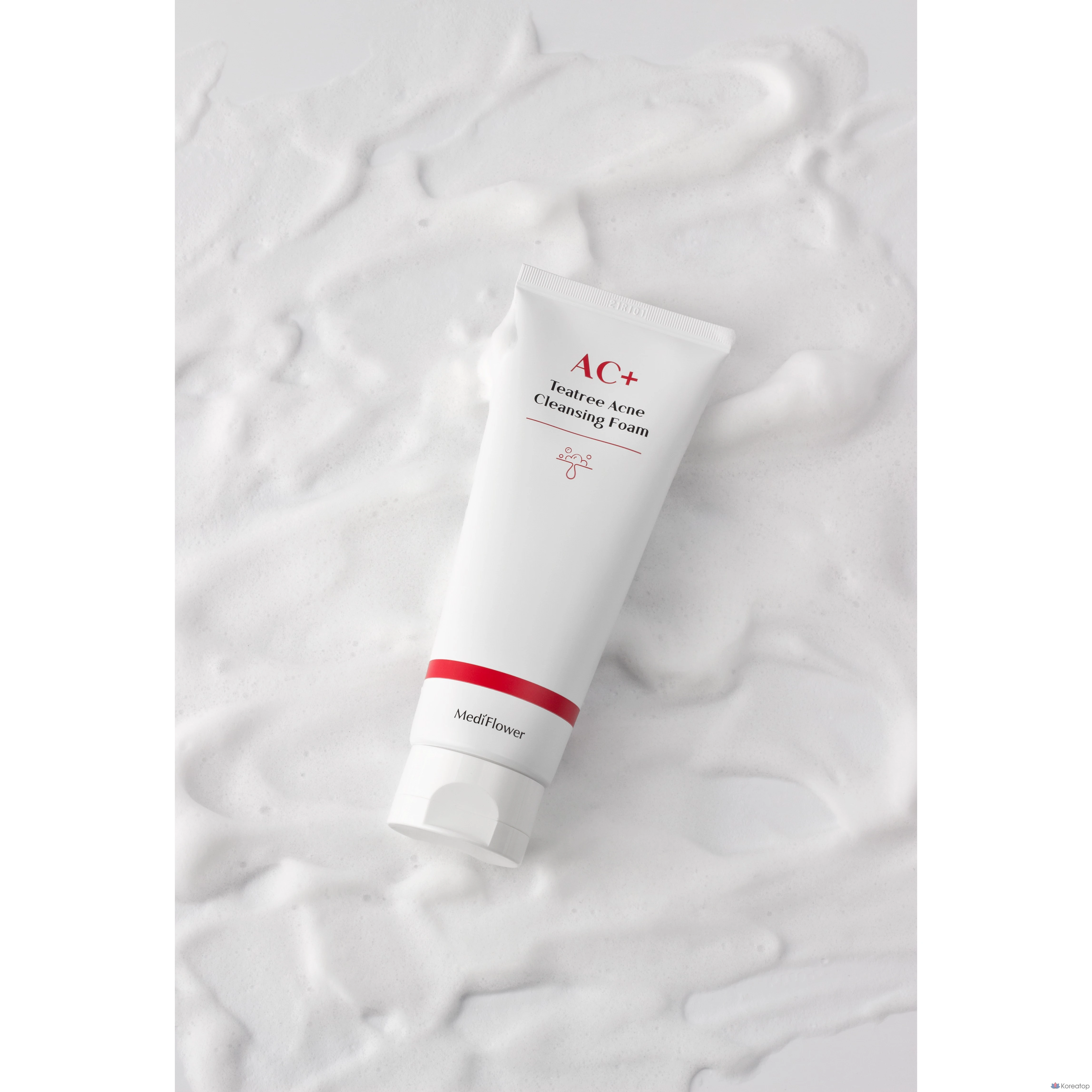 Очищающая пенка MediFlower Tea Tree Acne Cleansing Foam, 150 мл, 1 шт.