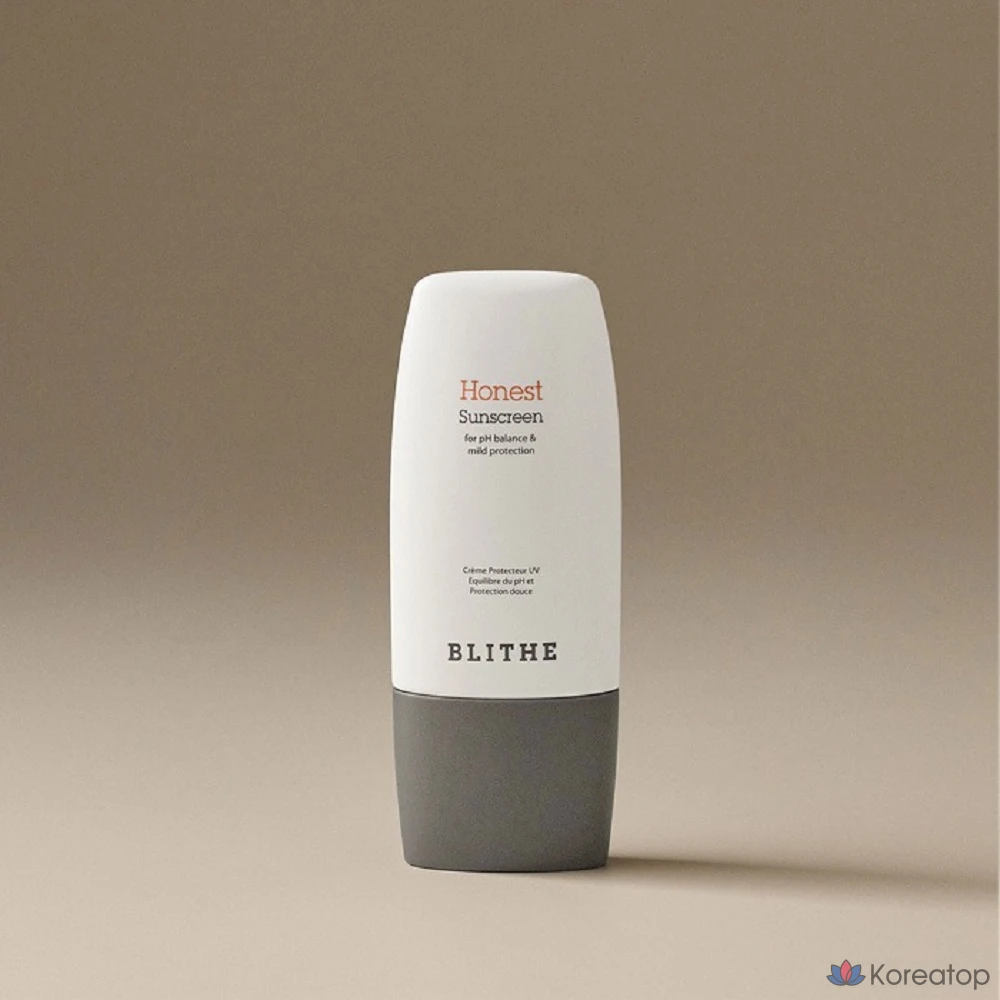 Солнцезащитный крем Blythe Honest SPF50+ PA++++, 1 шт., 50 мл