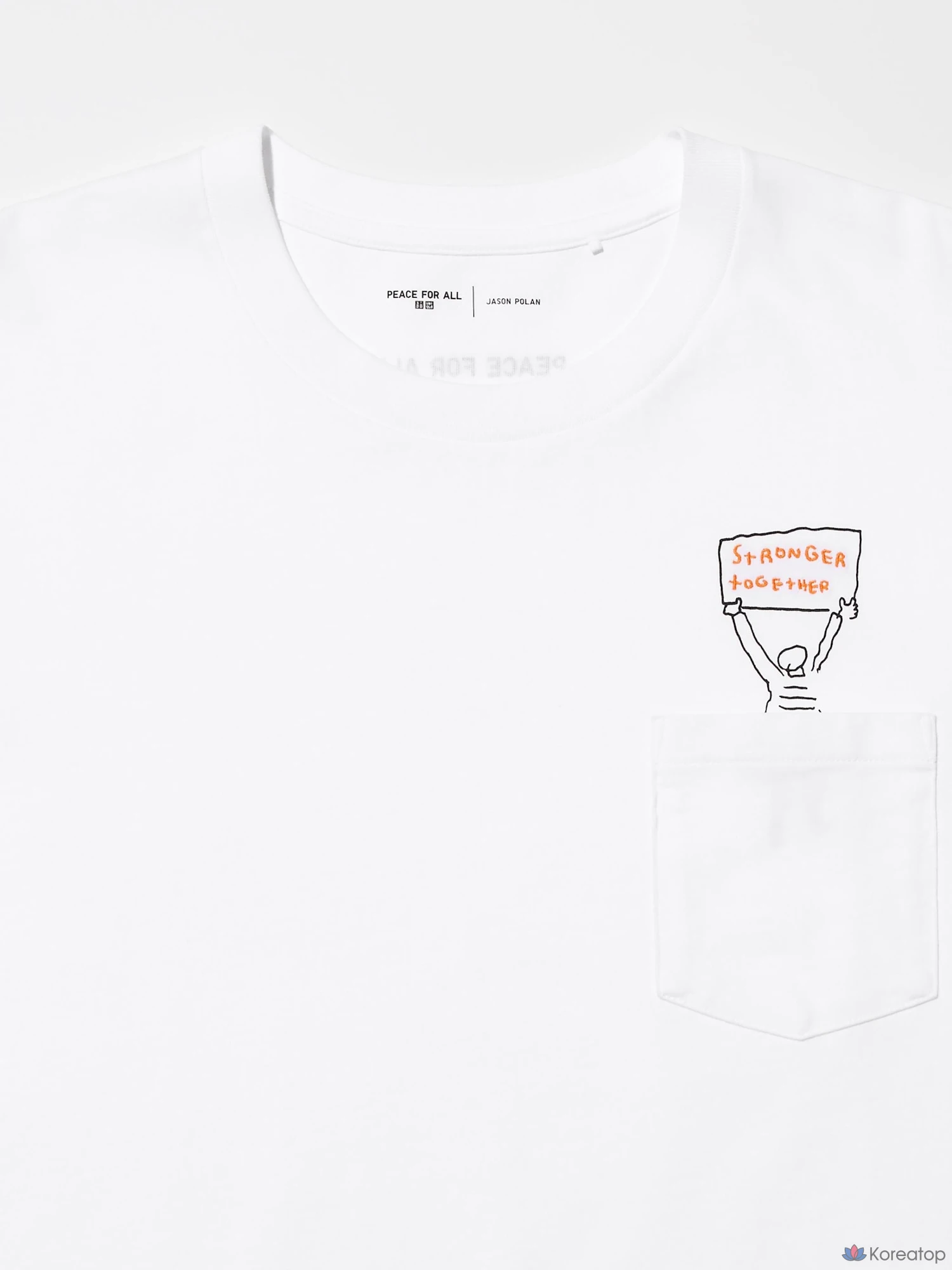 Футболка Uniqlo PEACE FOR ALL Graphic T Regular Fit Jason Polan