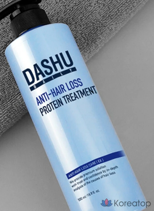 Протеиновое средство для ухода за волосами DASHU Daily против выпадения волос, 500 мл, 1 шт.
