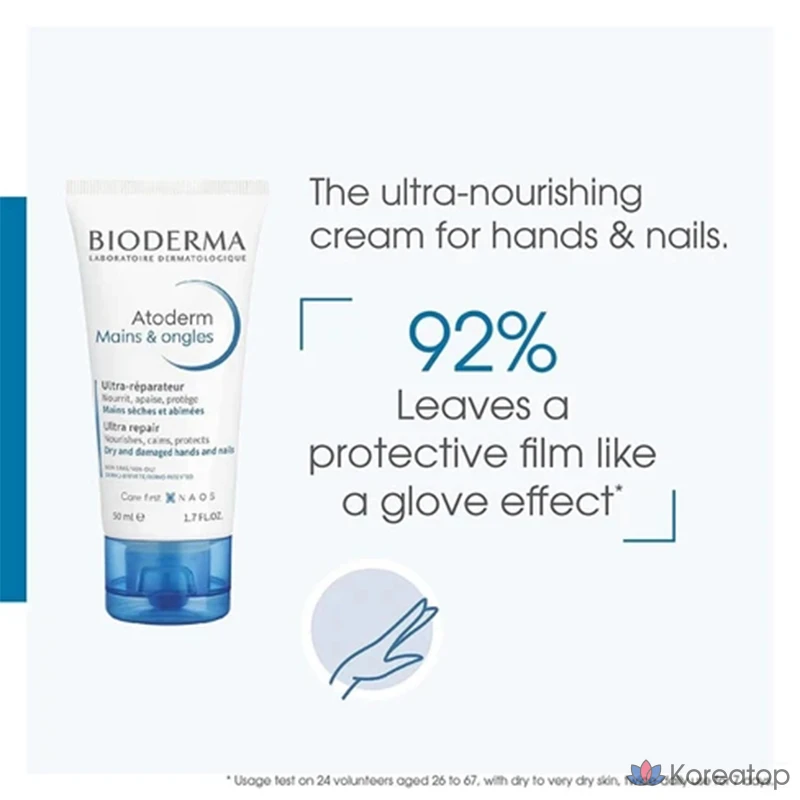 Крем для рук Bioderma Atoderm, 50 мл, 1 шт.