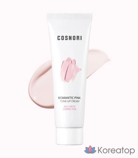 Крем-лосьон для лица Cosnori Color Tone-Up Cream, оттенок 01 Romantic Pink, 1 шт., 50 мл