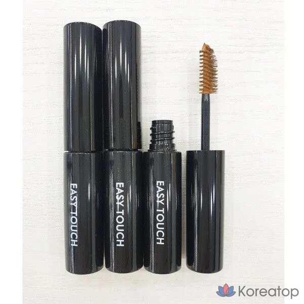 Корректор для бровей Tony Moly Easy Touch Coloring Browcara, 3 цвета, светло-коричневый, 1 шт.