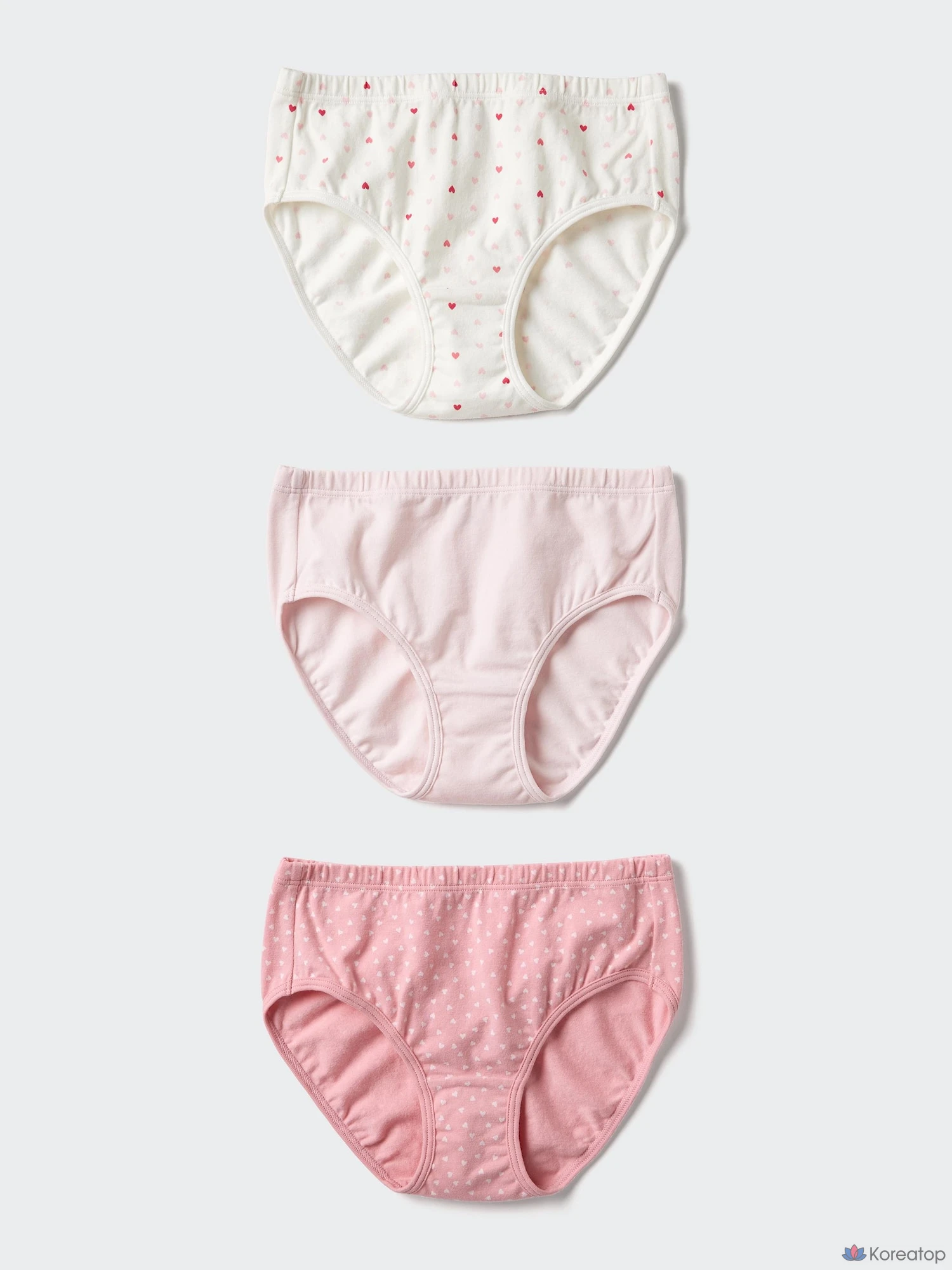 Шорты для девочек Uniqlo Stretch Cotton Shorts Regular, 3 шт.