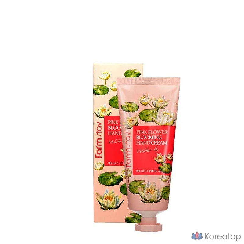 Крем для рук Farmstay Pink Flower Blooming, 100 мл, 1 шт.