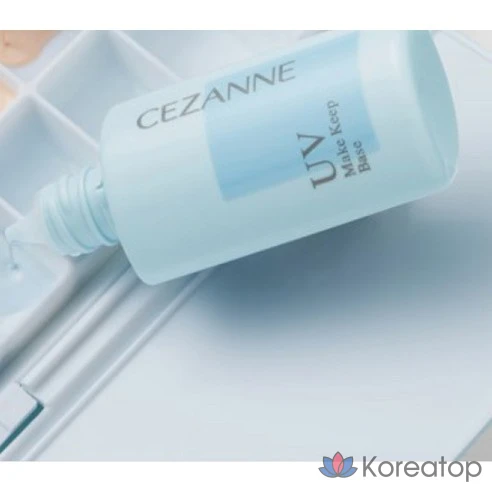 Основа под макияж Cezanne Make Keep Base, 30 мл, светло-голубая