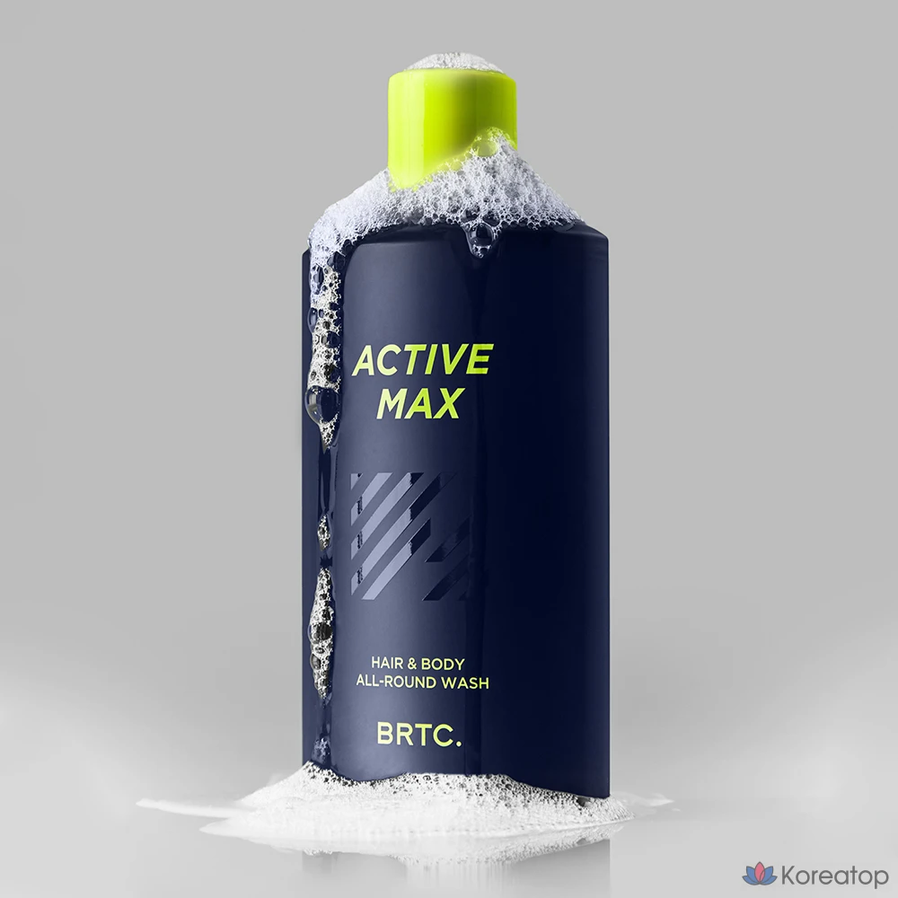 BRTC Active Max Средство для мытья волос и тела, универсальный, 200 мл, 1 шт.