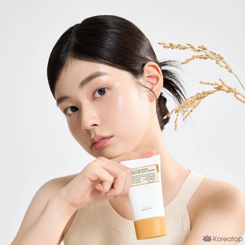 Увлажняющая солнцезащитная сыворотка Pulli Rice, 1 шт., 50 мл