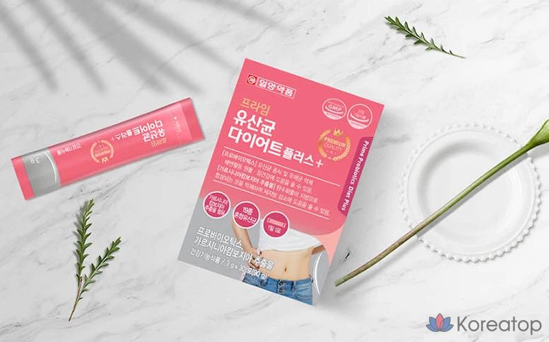 Ilyang Pharmaceutical Prime Probiotic Diet Plus, 30 шт., 90 г, 1 упаковка, фото 4