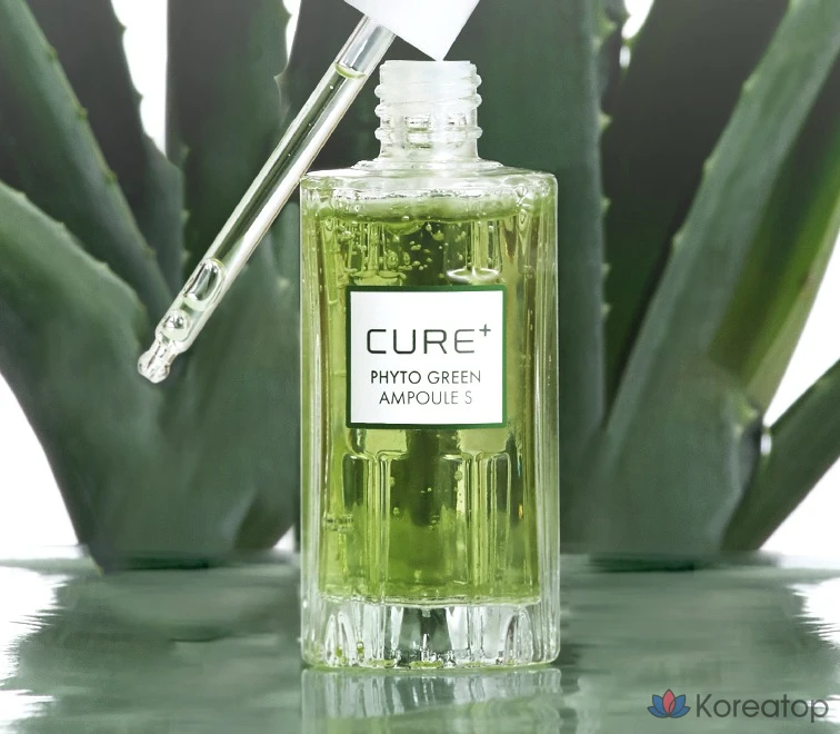 Ампула KIM JEONG MOON Aloe La Sense Loe Cure Phyto Green Ampoule S, 50 мл, 1 шт.