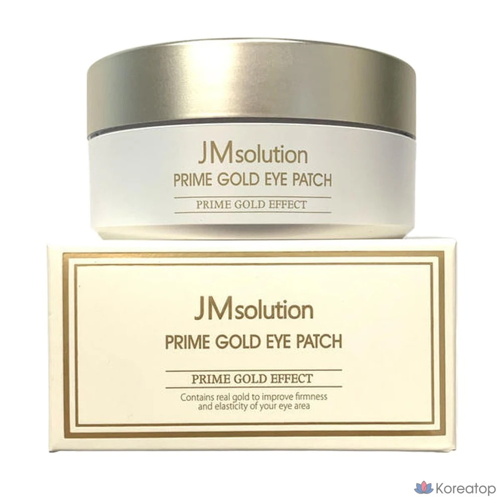 Патчи для глаз JM Solution Prime Gold, 60 листов, 1 упаковка, 60 штук.