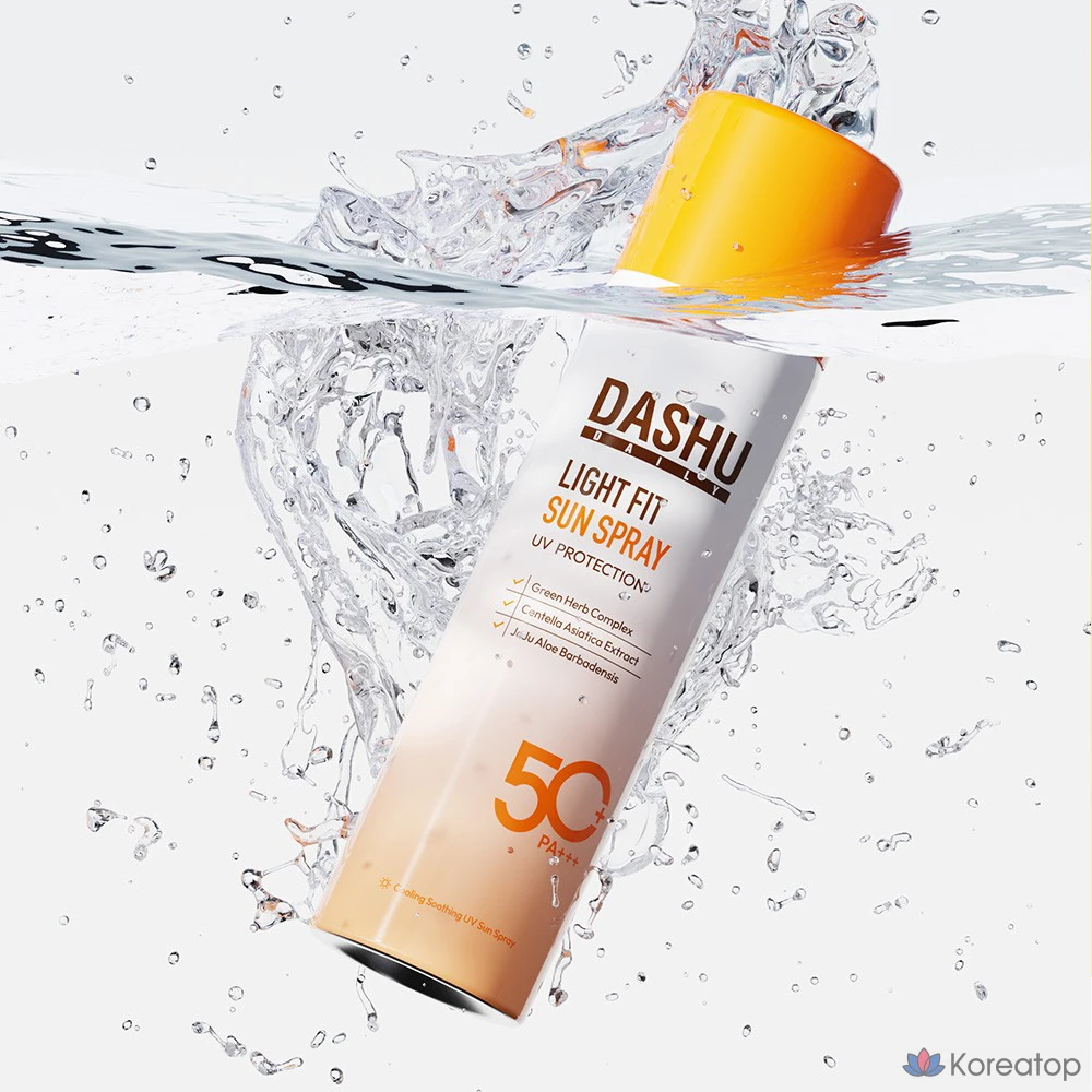 Солнцезащитный спрей Dashu Daily Lightfit SPF 50+ PA+++, 1 шт., 150 мл