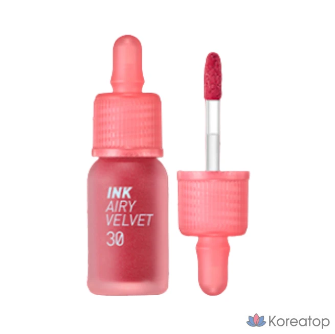 Peripera The Airy Velvet, коллекция Airy, 4 г, цвет 030 Spirit Cherry (красный), 1 шт.