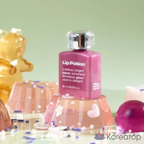 Помада ALTERNATIVE STEREO Lip Potion Aqua Glow Candilicious, оттенок № 8 Sugar Purple, 1 шт., фото 3