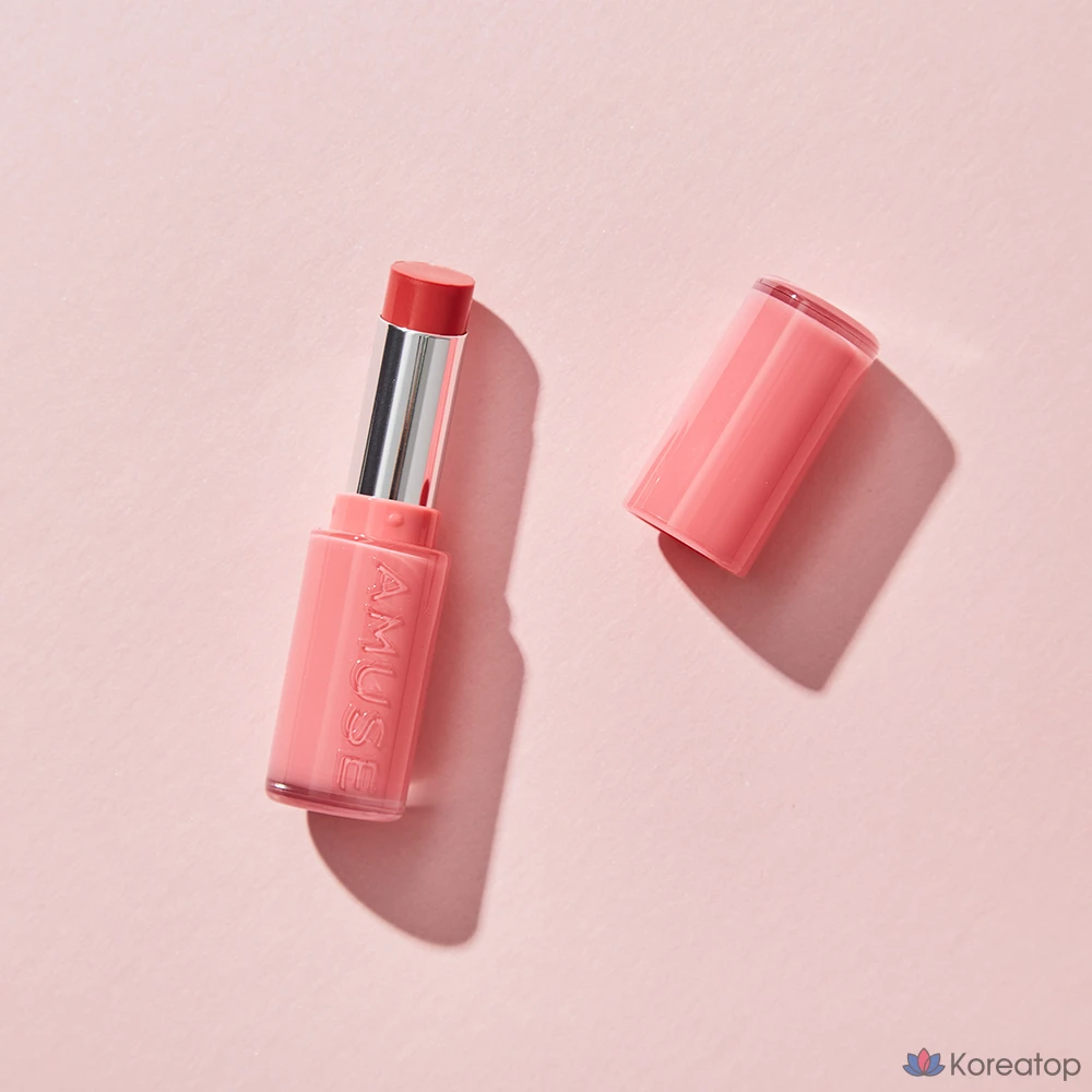 Бальзам для губ AMUSE Fondue, оттенок 02 «Поджаристая роза», 3,2 г, 1 шт., фото 4