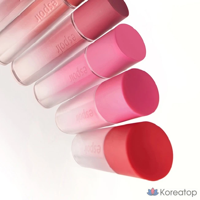 Тинт для губ Espoir Couture Lip Tint Fitting Blur, № 1, ярко-красный, 1 шт., фото 3
