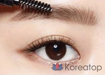 Карандаш для бровей Mqny New York My Strong Auto Eyebrow Pencil, 0,35 г, орехово-коричневый, 1 шт., фото 3