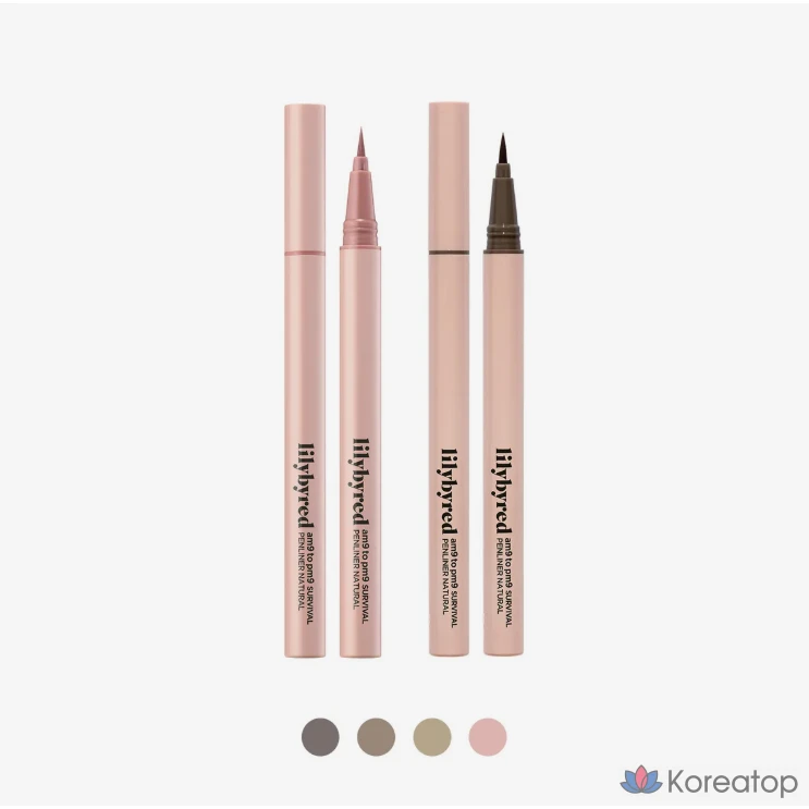 Lilybyred Nine to Nine Survival Pen, натуральный цвет, 1 г, цвет вишнево-коричневый, 1 шт.