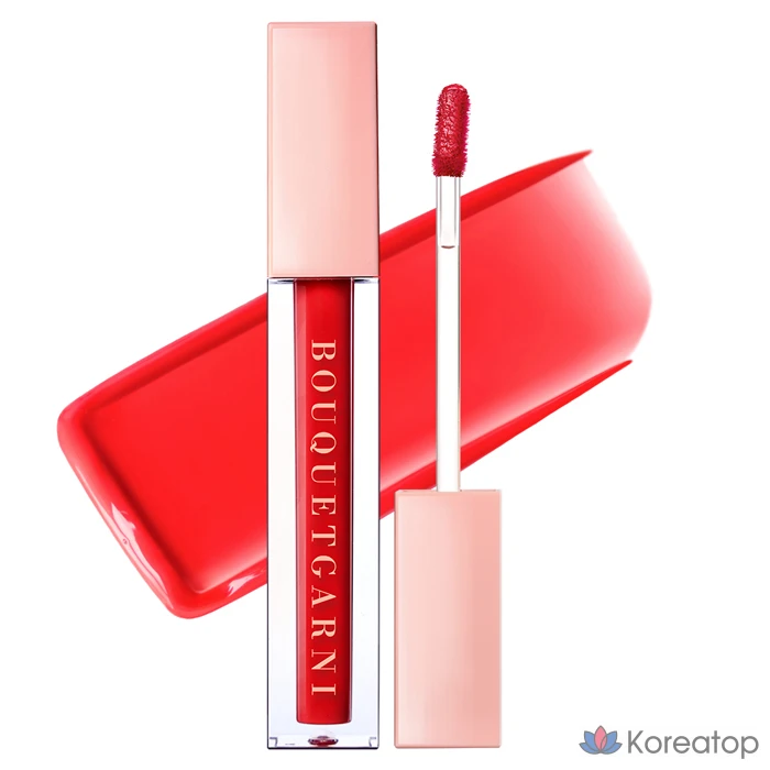 Тинт для губ Bouquet Garni Glam Dew, оттенок 03 Attention Red, 3,5 г, 1 шт.
